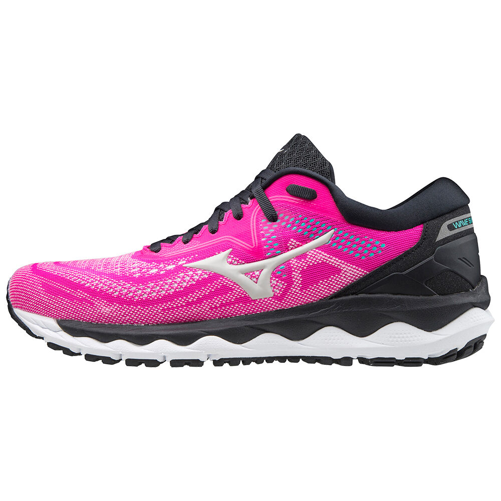 Sapatilhas Running Mizuno Wave Sky 4 - Mulher - Rosa - IZDUH5673